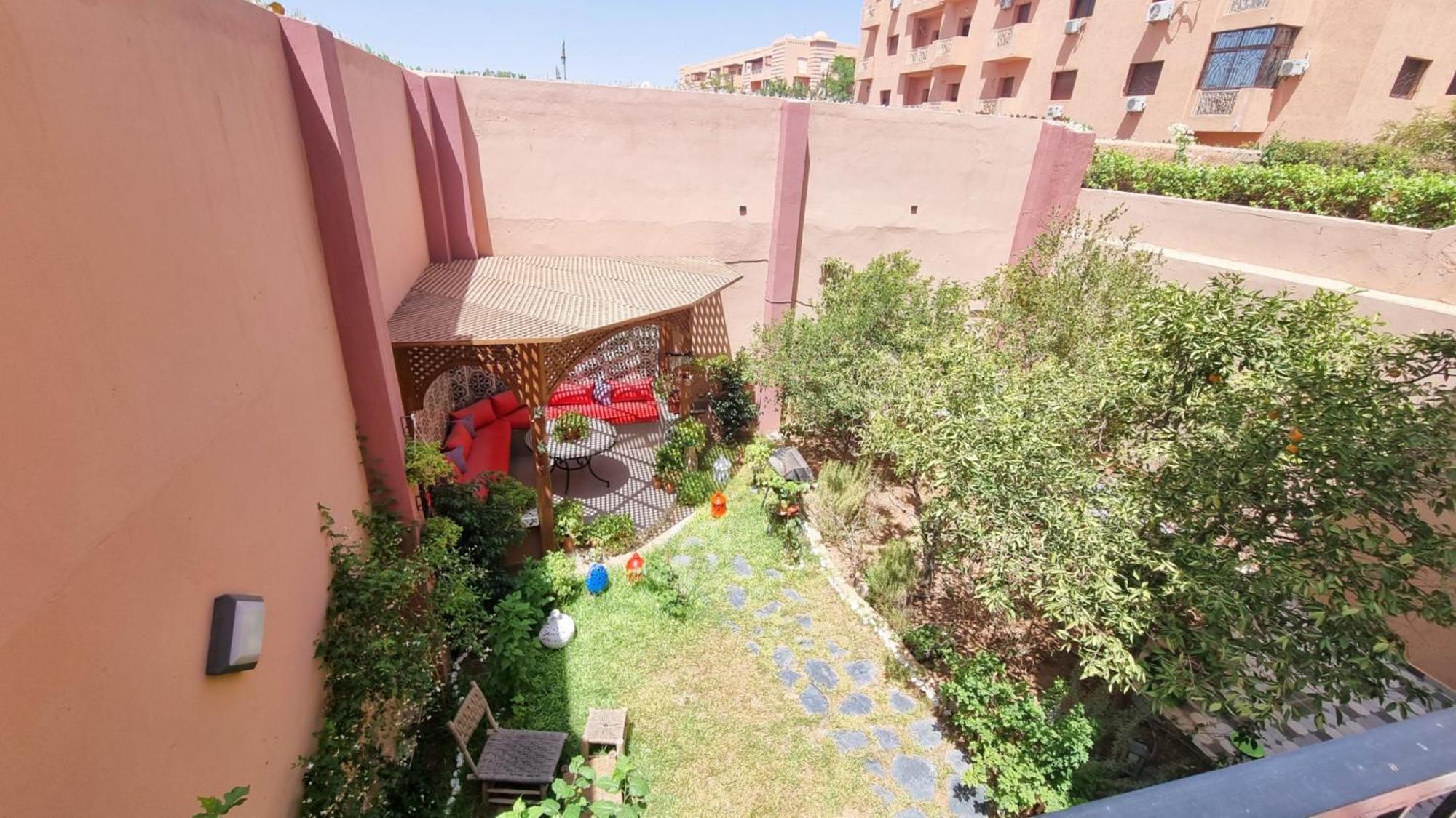 Oranger Family House City Center, Private Large House, Terasse Garden View, Free Parking Marakeş Dış mekan fotoğraf