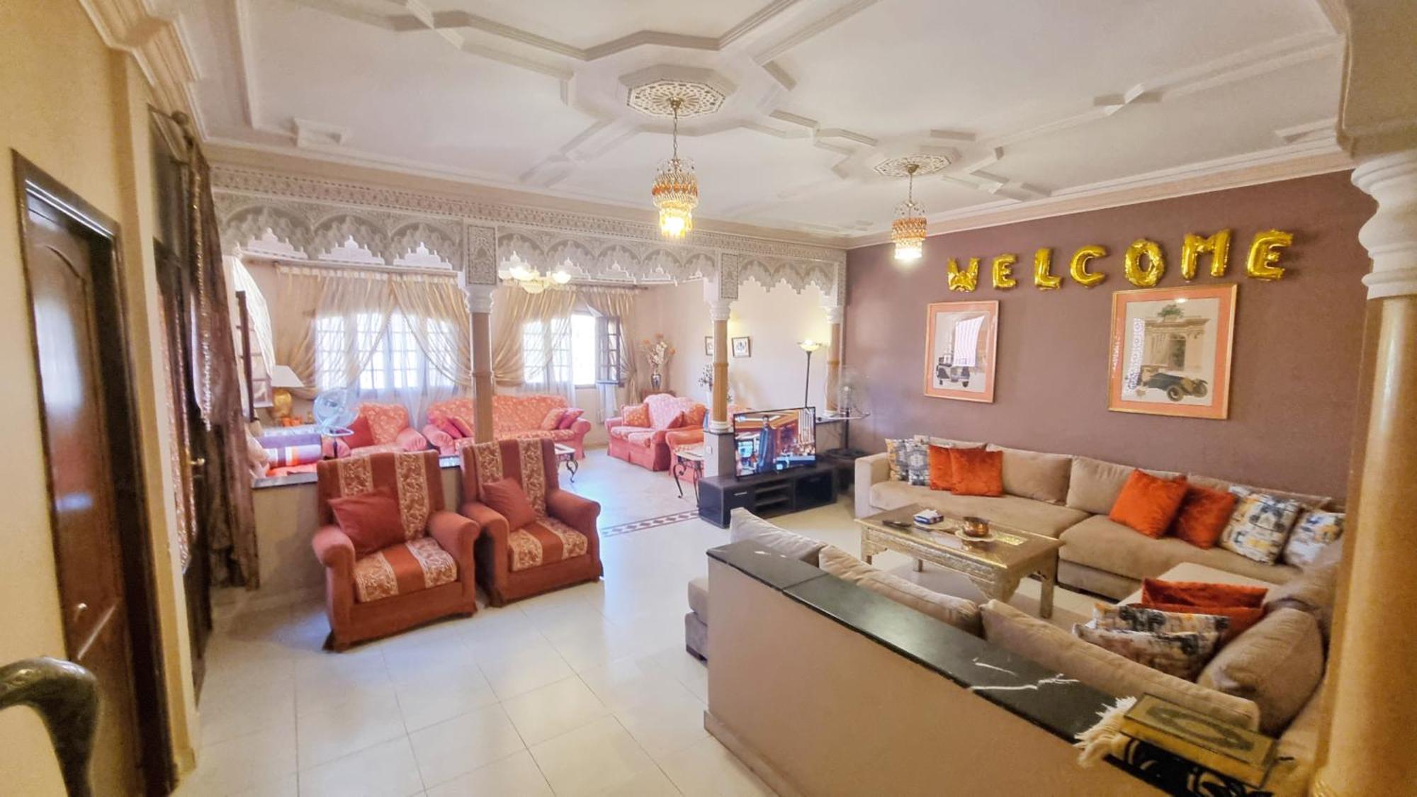 Oranger Family House City Center, Private Large House, Terasse Garden View, Free Parking Marakeş Dış mekan fotoğraf