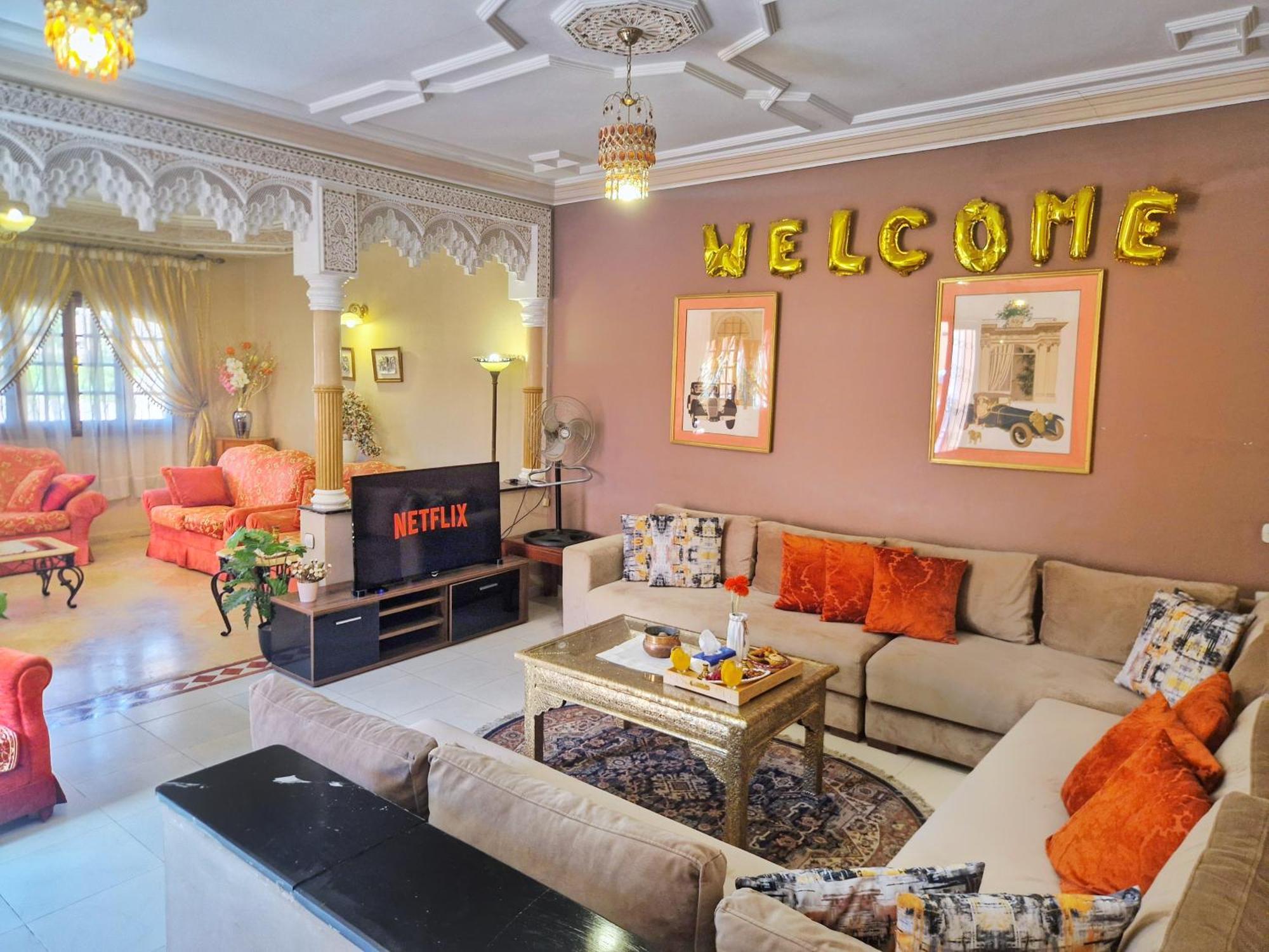 Oranger Family House City Center, Private Large House, Terasse Garden View, Free Parking Marakeş Dış mekan fotoğraf
