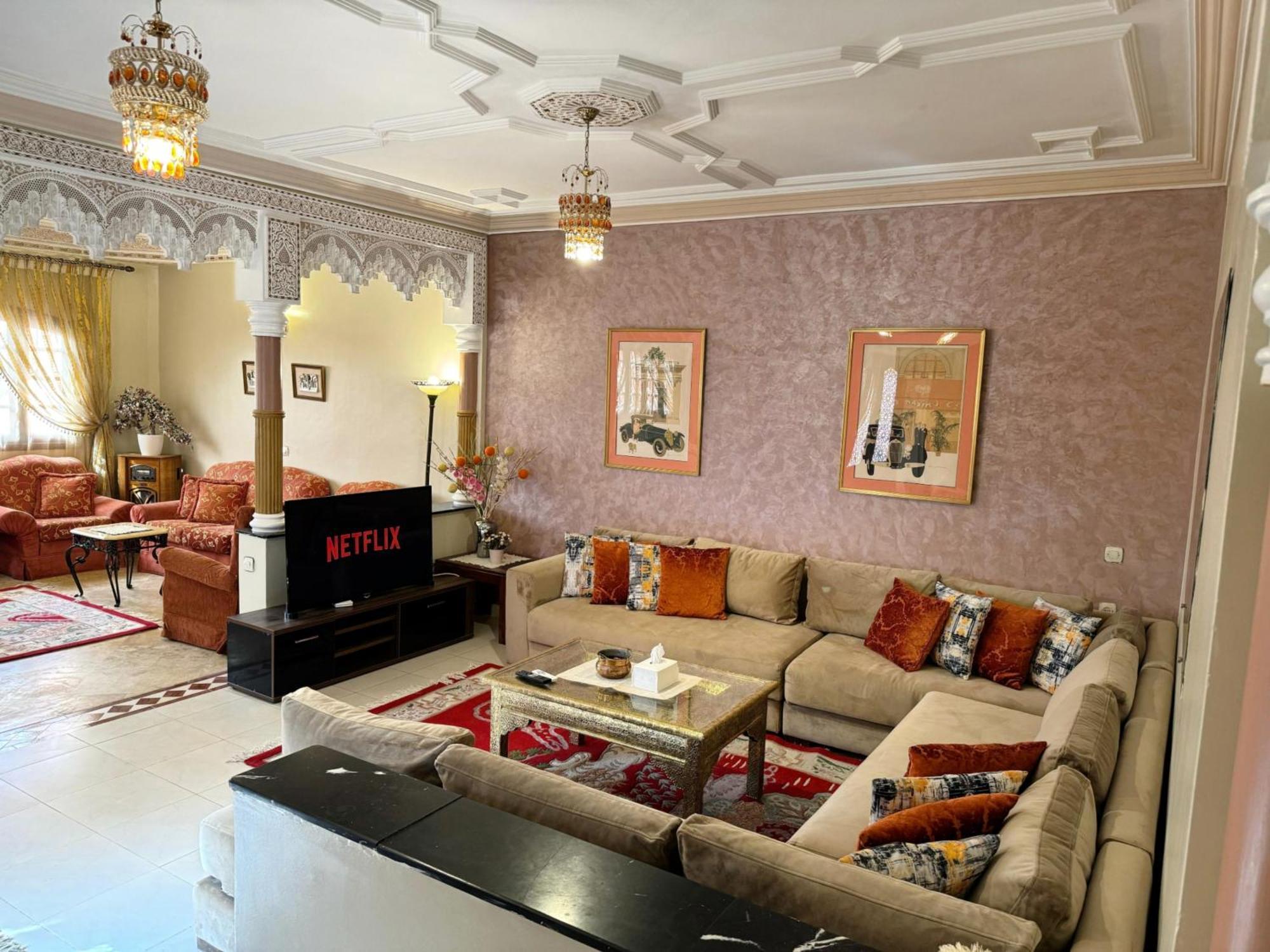 Oranger Family House City Center, Private Large House, Terasse Garden View, Free Parking Marakeş Dış mekan fotoğraf