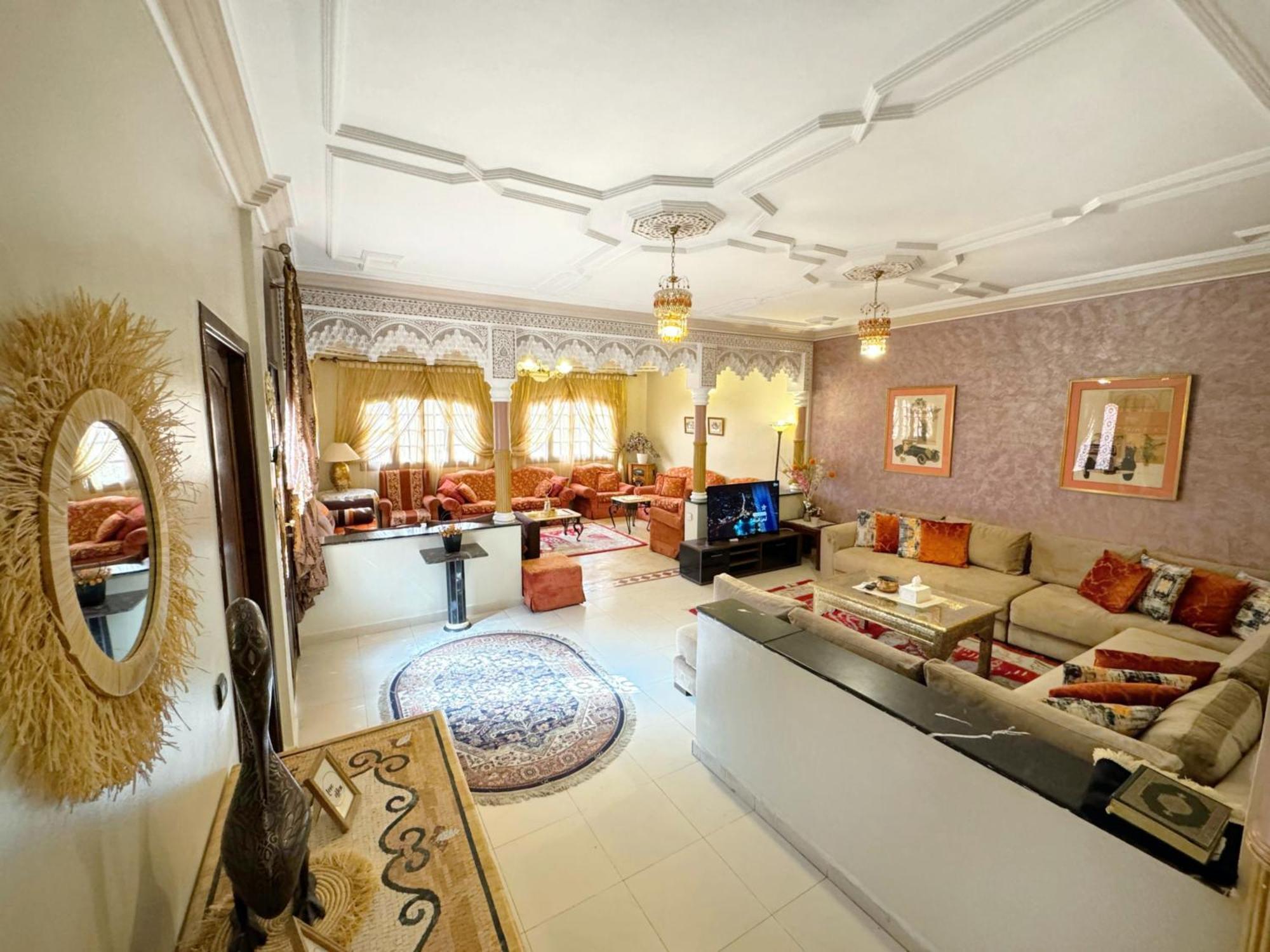 Oranger Family House City Center, Private Large House, Terasse Garden View, Free Parking Marakeş Dış mekan fotoğraf